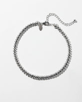Chico's / Silver Tone Twist Collar Necklace
