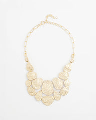 Chico's For Sale - Molten Goldtone Bib Necklace