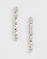 Chico's Sale - Silver Linear Bead Earrings