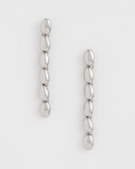 Chico's Sale - Silver Linear Bead Earrings