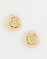 Chico's Outlet - Lucky Coin Flower Stud Earrings