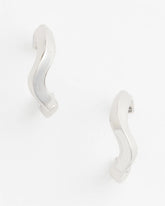Chico's Online - Silver Wavy Hoop Earrings