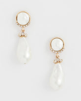 Chico's US - Faux Pearl Drop Earrings
