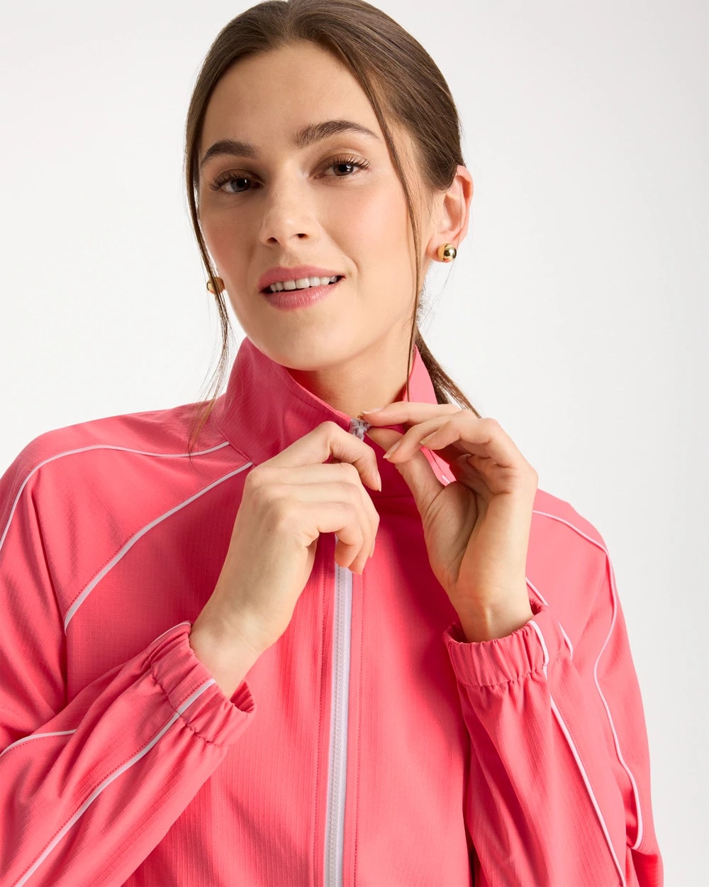 Chico's / Zenergy® Ripstop Piping Jacket