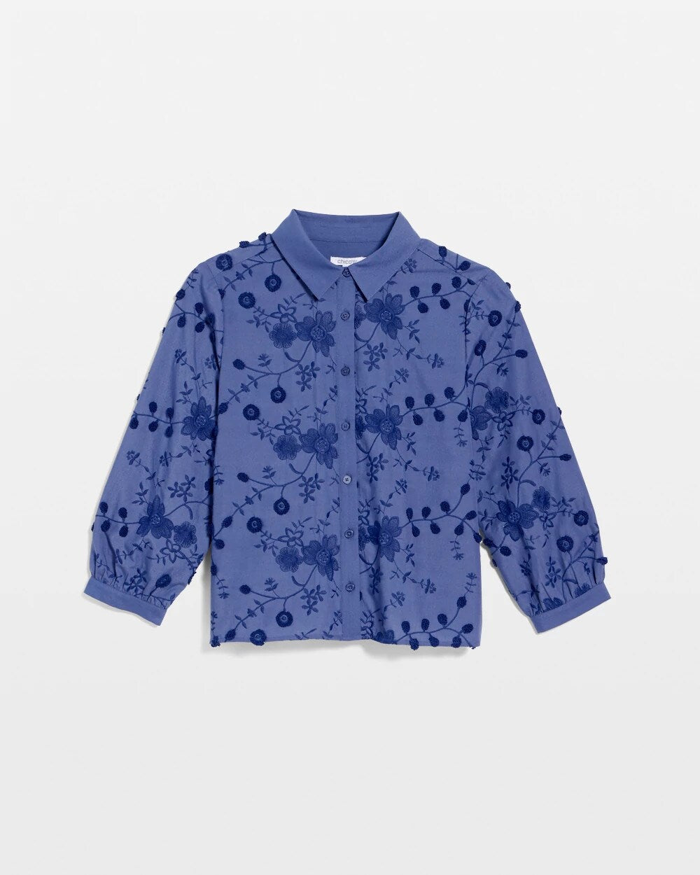 Chico's For Sale - 3D Floral Embroidered Top