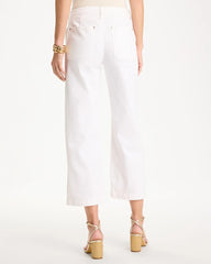 Chico's US - Straight Crop White Trouser Jeans