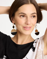 Chico's For Sale - Wood Rounded Drop Earrings