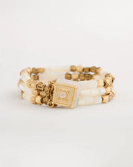 Chico's Outlet - Set of 3 Pearl Treasure Stretch Bracelets
