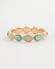 Chico's / Quartz Stone Large Stretch Bracelet