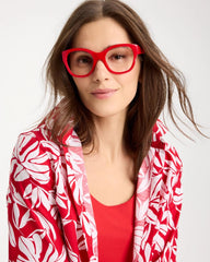 Chico's Outlet - Large Red Cateye Readers