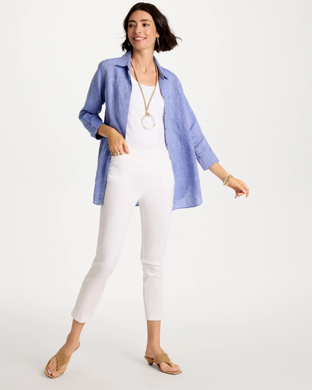 Chico's Discount - Brigitte™ Slim Pull-On Ankle Pants
