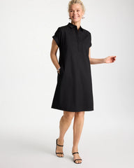 Chico's For Sale - Popover Embroidered Poplin Dress