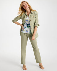 Chico's Outlet - Boyfriend Relaxed Crop Jeans