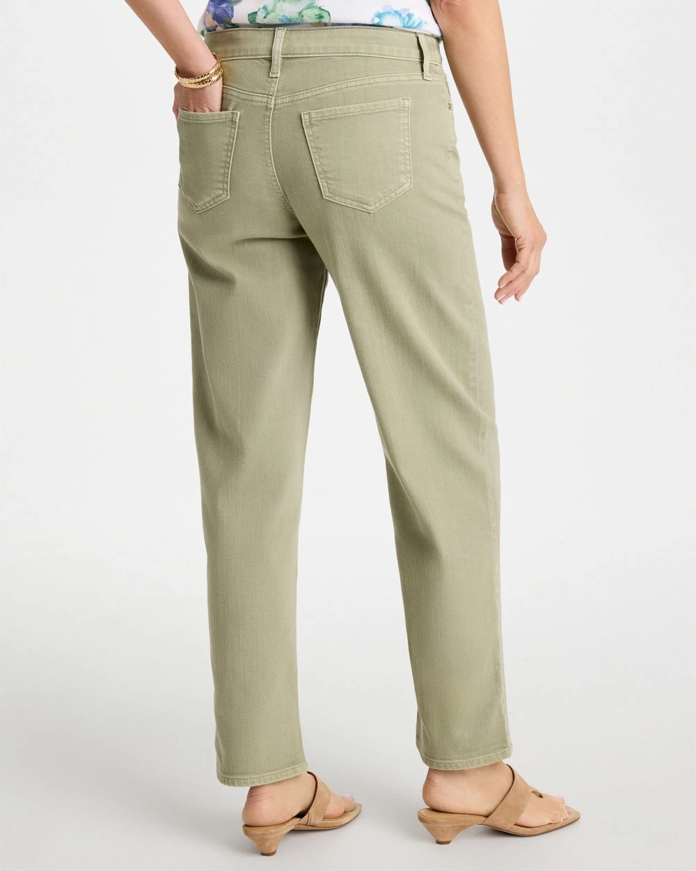 Chico's Outlet - Boyfriend Relaxed Crop Jeans