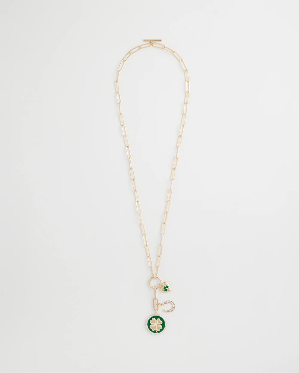 Chico's / Lucky Charm Twice As Nice Necklace