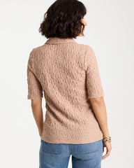 Chico's Sale - Textured Camp Tee