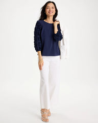 Chico's For Sale - Star Cutout 3/4 Sleeved Tee