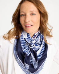 Chico's US - Silvertone Scarf Ring