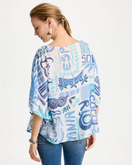Chico's / Island Printed Poncho