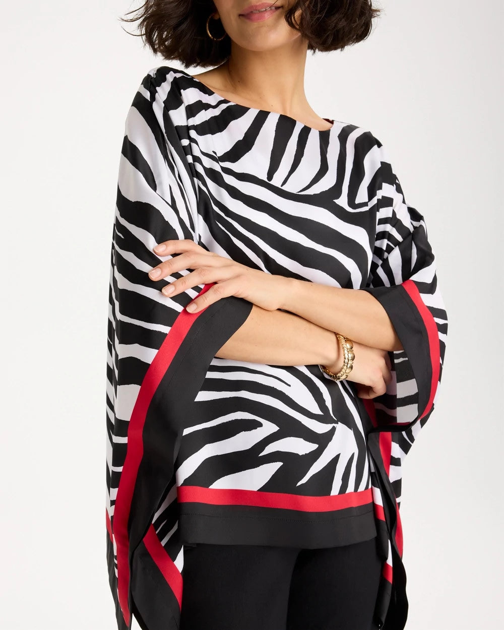 Chico's Online - Woven Animal Print Poncho