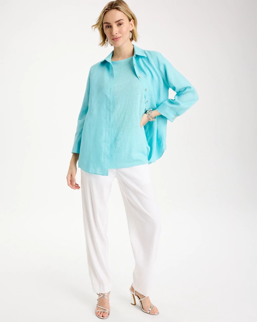 Chico's On Sale - Linen Dolman Tee