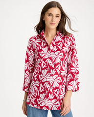 Chico's Outlet - No Iron™ Stretch Palm Print Shirt