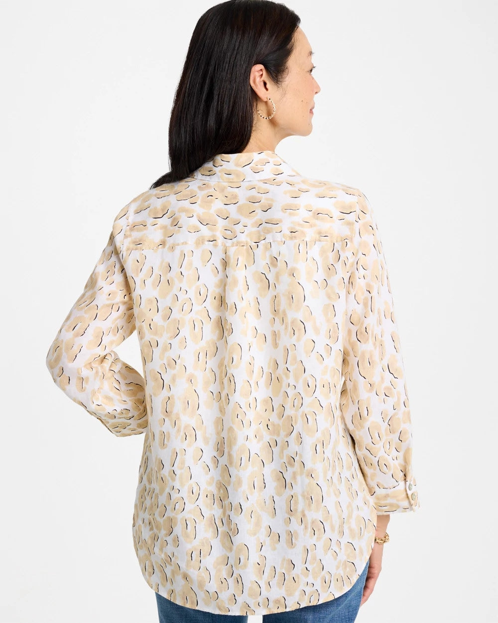 Chico's Online - No Iron™ Linen Animal Print Shirt