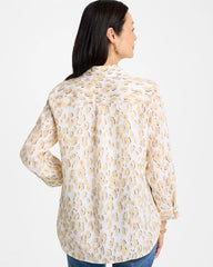 Chico's Online - No Iron™ Linen Animal Print Shirt