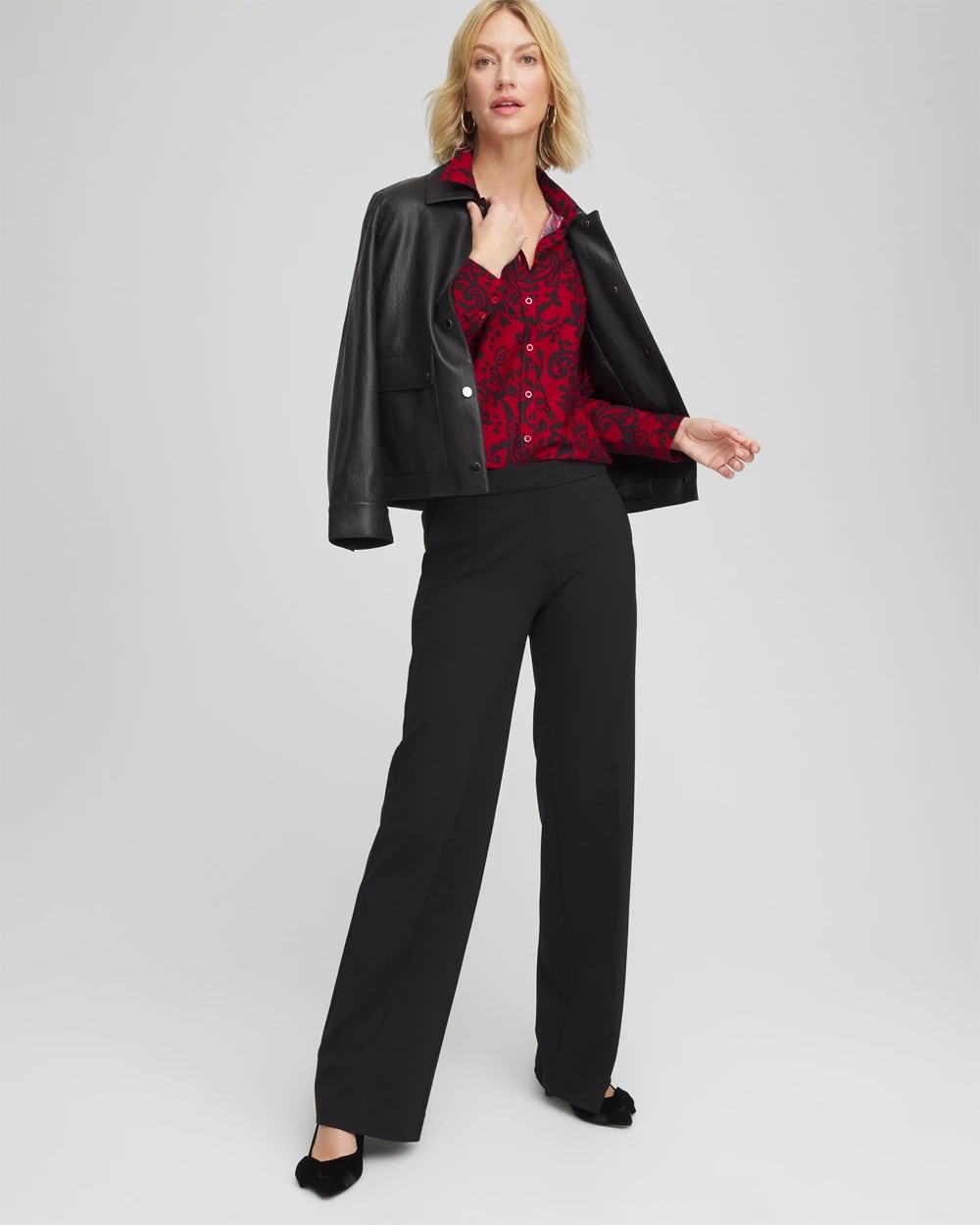 Chico's / No Iron™ Vinstra Scrolls Shirt