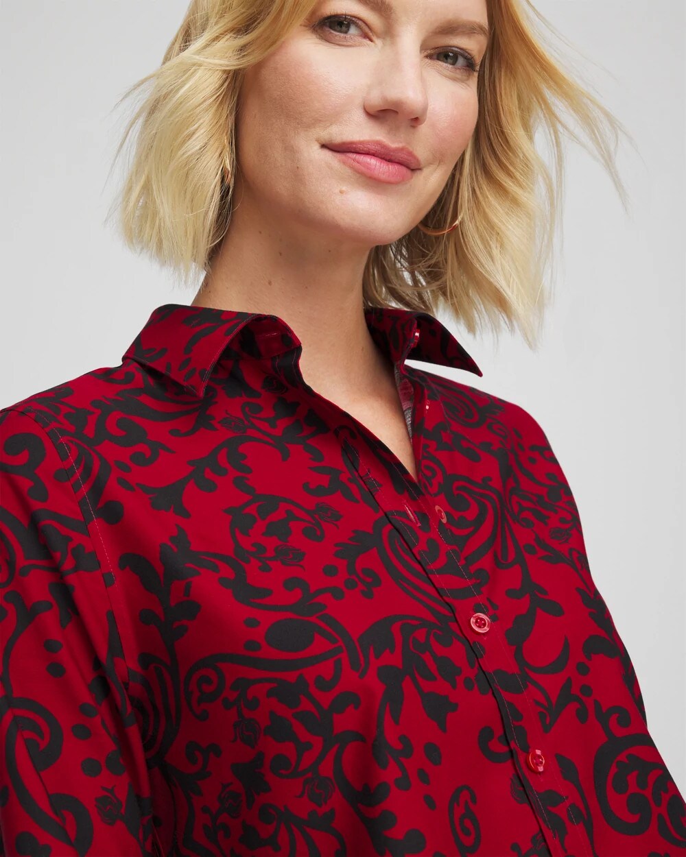 Chico's / No Iron™ Vinstra Scrolls Shirt