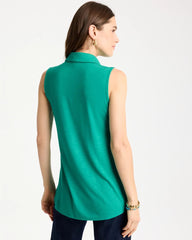 Chico's Discount - Collared Tunic Tank
