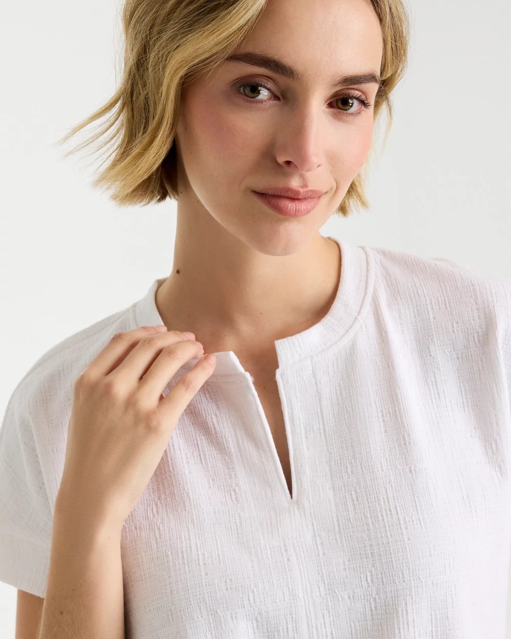 Chico's Sale - Zenergy® Crosshatch Knit Top
