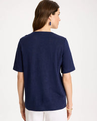 Chico's Online - Flora Lace V-Neck Tee