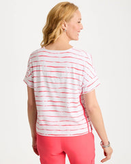 Chico's Sale - Zenergy® UPF Striped Dolman Tee