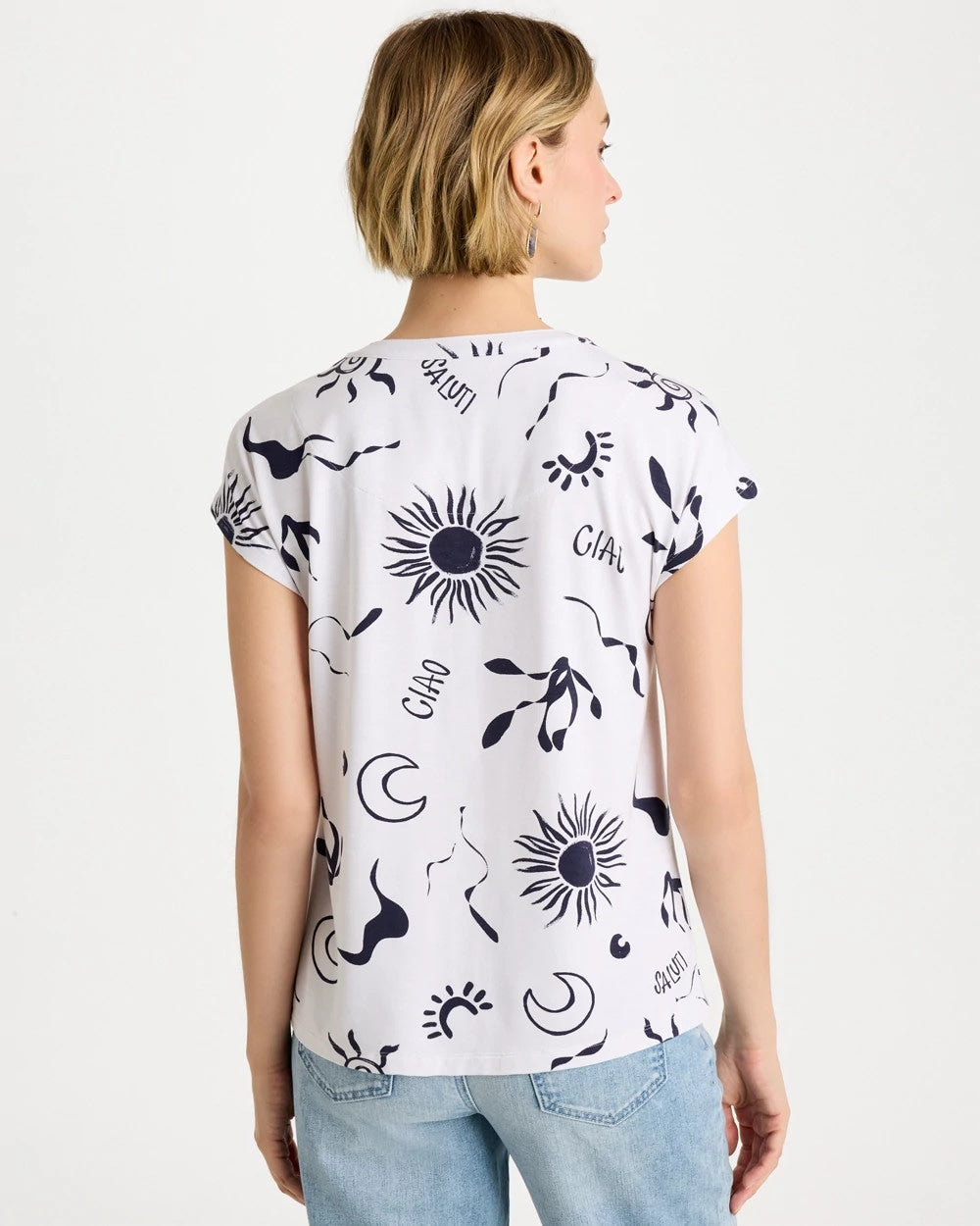 Chico's Outlet - La Playa Refined Button Tee