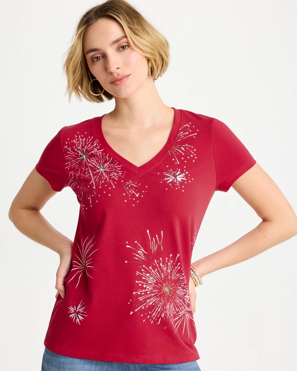 Chico's / Fireworks Tee