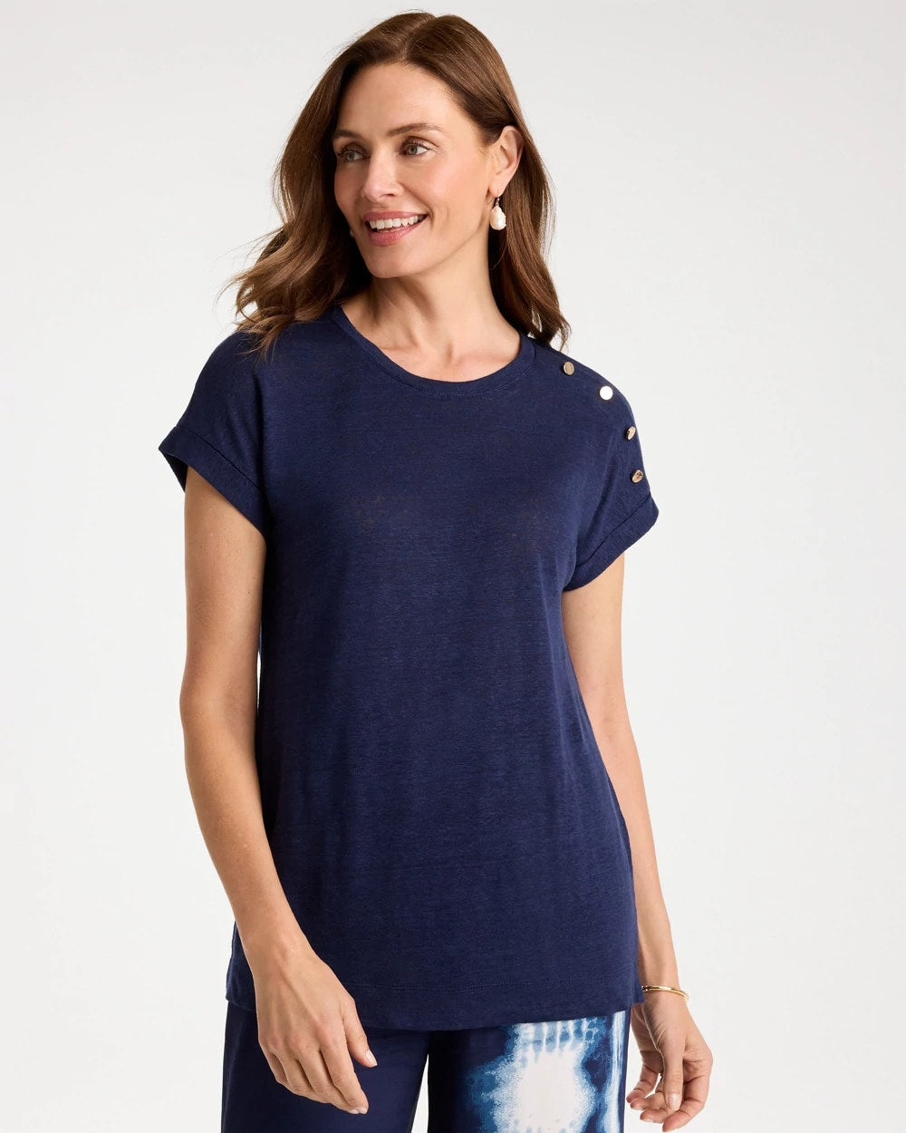 Chico's Sale - Linen Button Tunic
