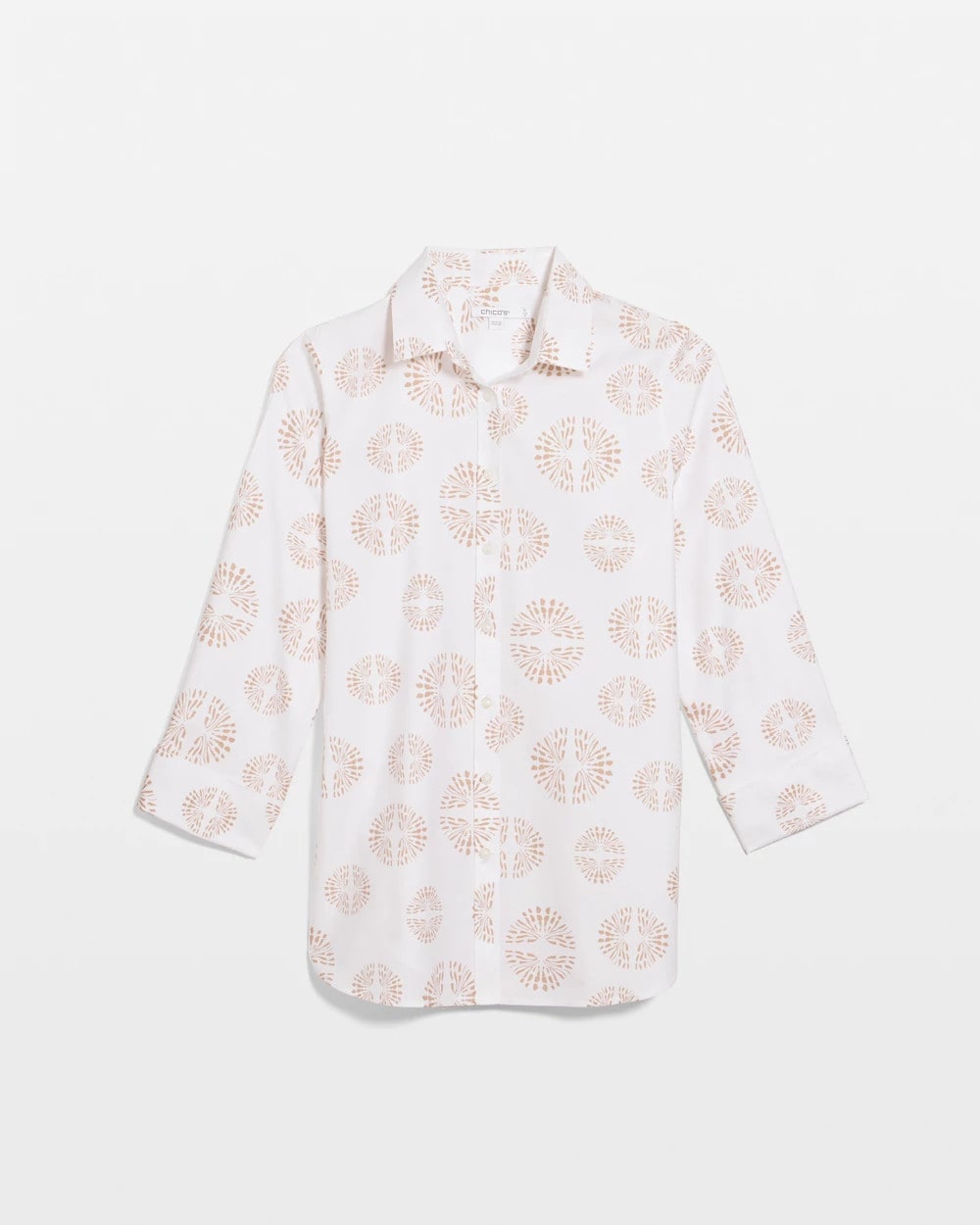 Chico's Discount - No Iron™ Stretch Stamped Shirt