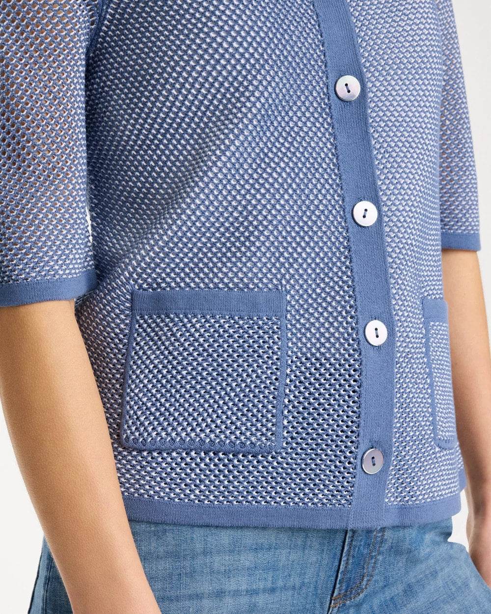 Chico's On Sale - Mesh Lady Jacket Cardigan