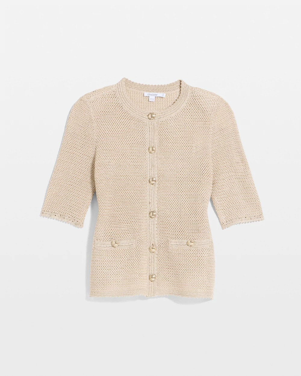 Chico's Online - Metallic Lady Jacket Cardigan