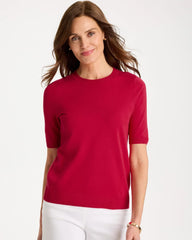 Chico's Sale - Ella Short-Sleeve Sweater