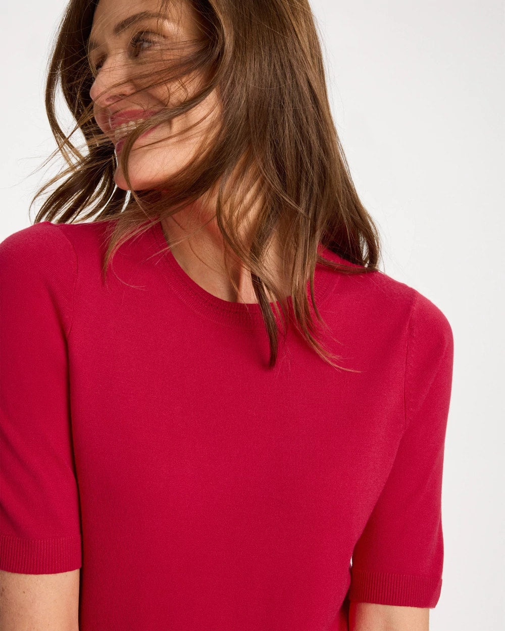 Chico's Sale - Ella Short-Sleeve Sweater