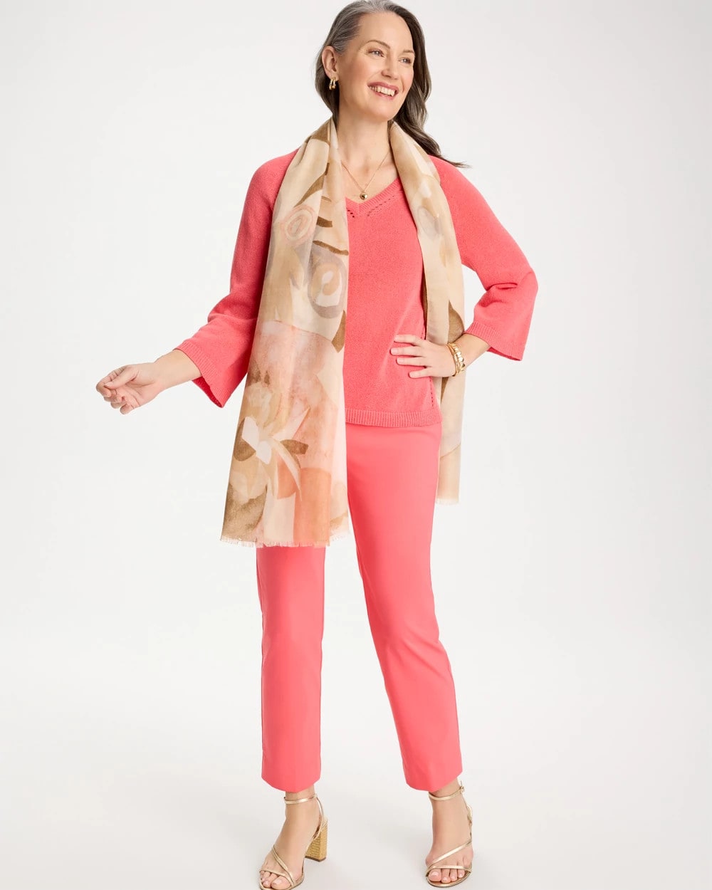Chico's On Sale - Cotton-Blend Pullover Sweater