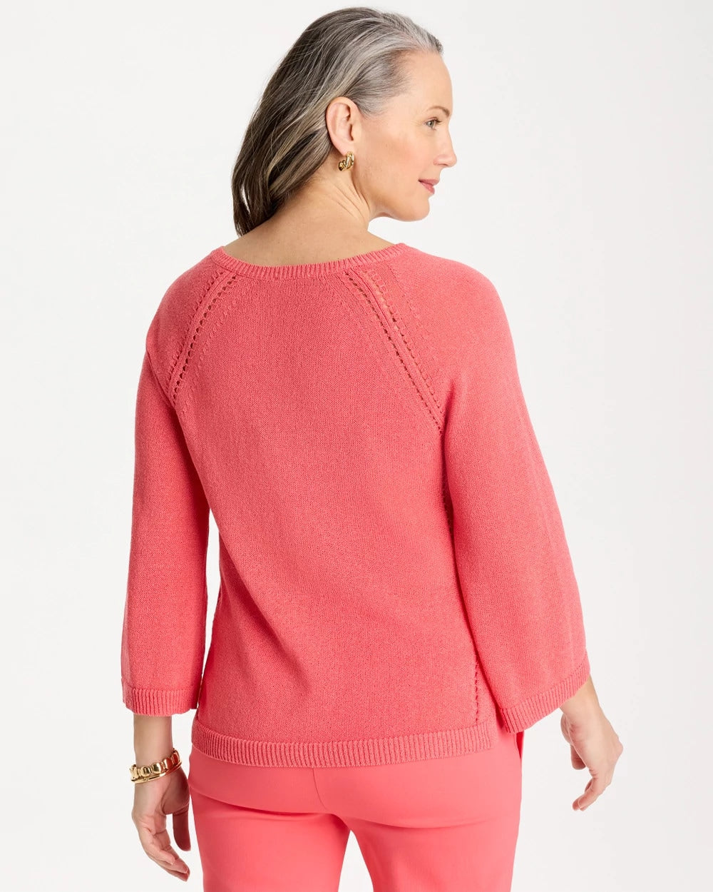 Chico's On Sale - Cotton-Blend Pullover Sweater