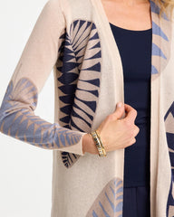 Chico's Online - Long Leaf Print Summer Romance Cardigan