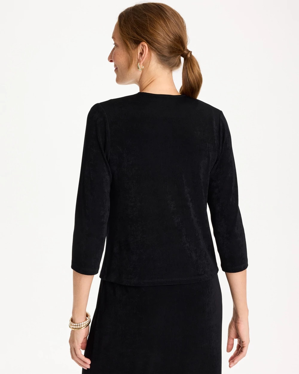 Chico's US - Travelers™ Drape Tie-Front Cardigan