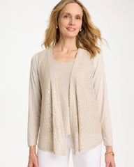 Chico's Sale - Knit Sequin Cardigan