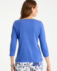 Chico's Online - Pima 3/4 Sleeve Tee