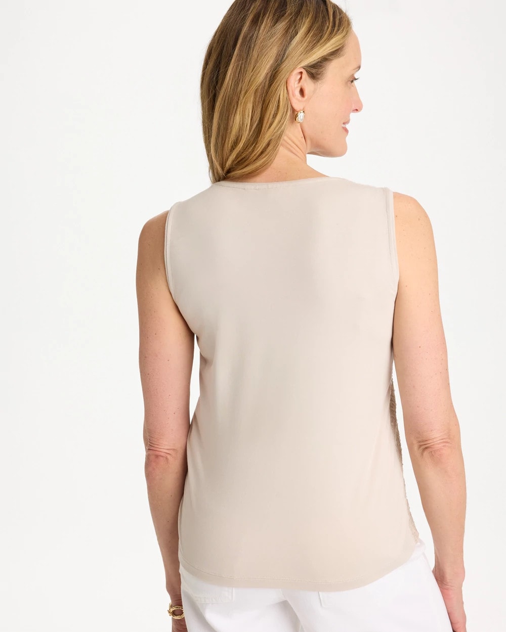 Chico's US - Knit Sequin Tank