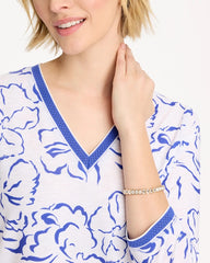 Chico's Sale - Zenergy® Slub Knit Mesh Trim Tee